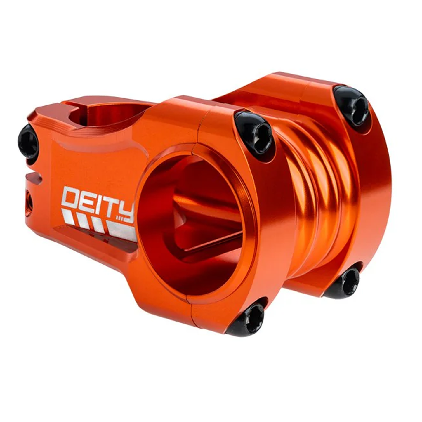 Deity Copperhead Stem - 1 1/8th Inch Steerer - 31.8mm - 42mm - 0 Degree - Orange