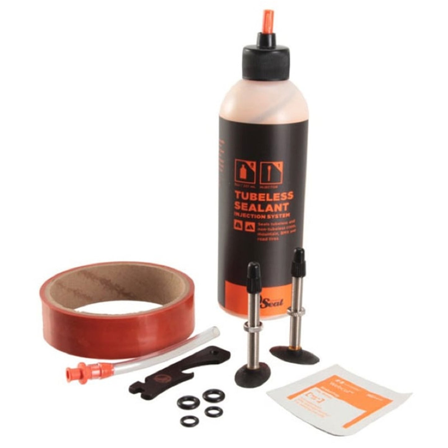 Orange Seal Tubeless Kit - Orange - 18mm - Image 1
