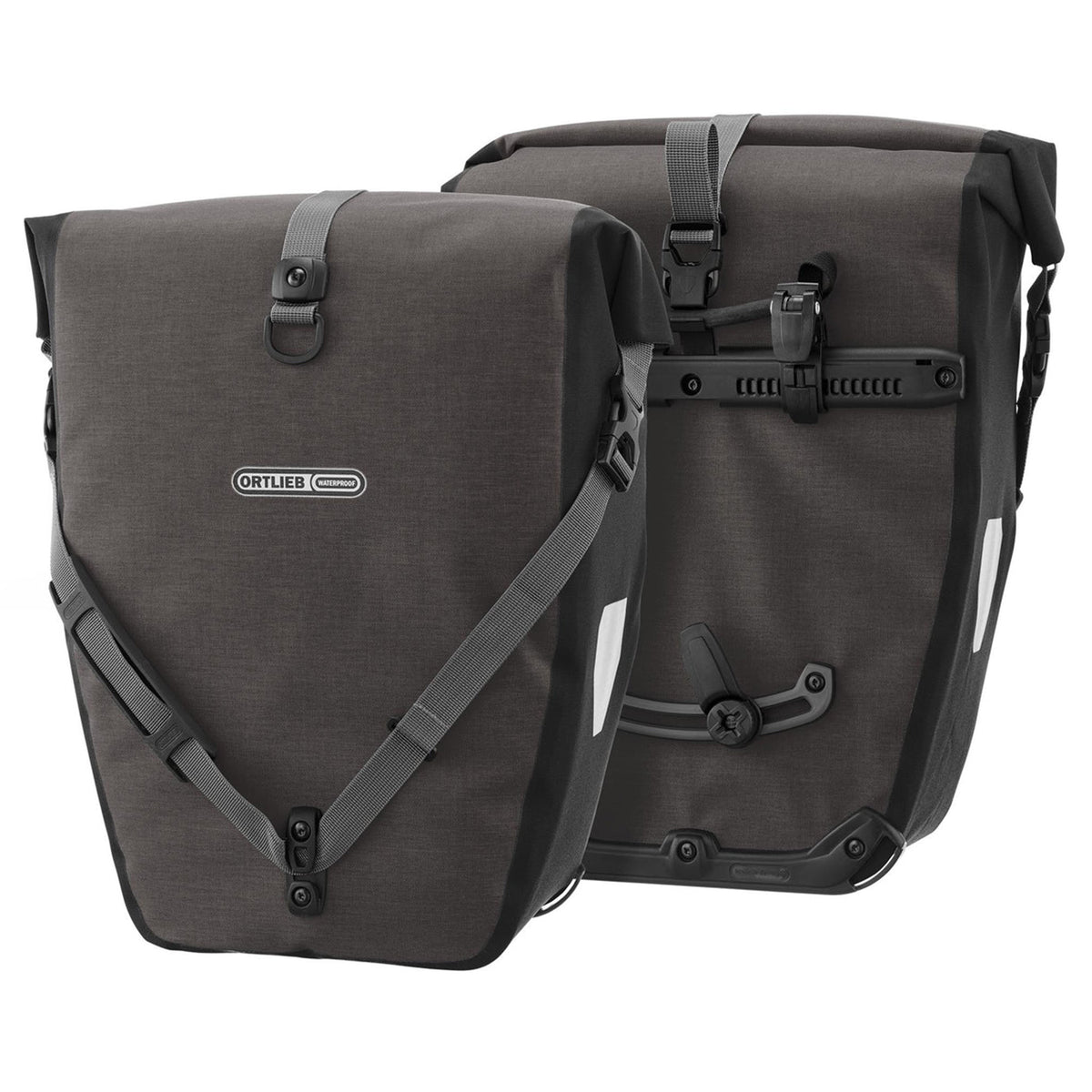 Ortlieb Back-Roller Pannier Set - Granite - 40L  - Rear Rack - Image 1