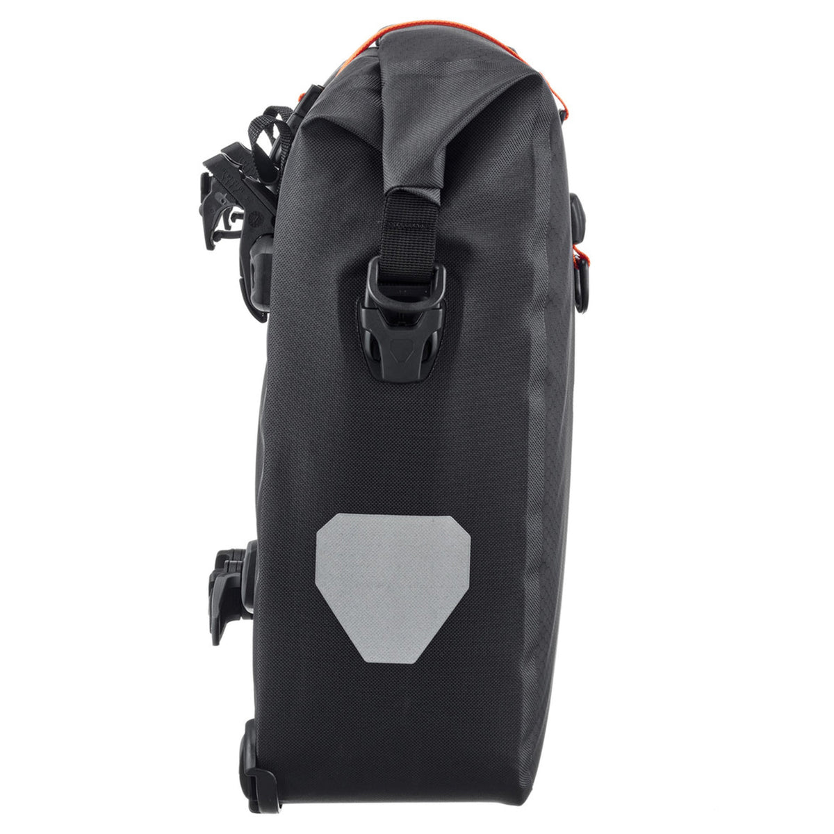 Ortlieb Gravel-Pack Pannier - Black - 14.5L - Front or Rear Rack - Image 3