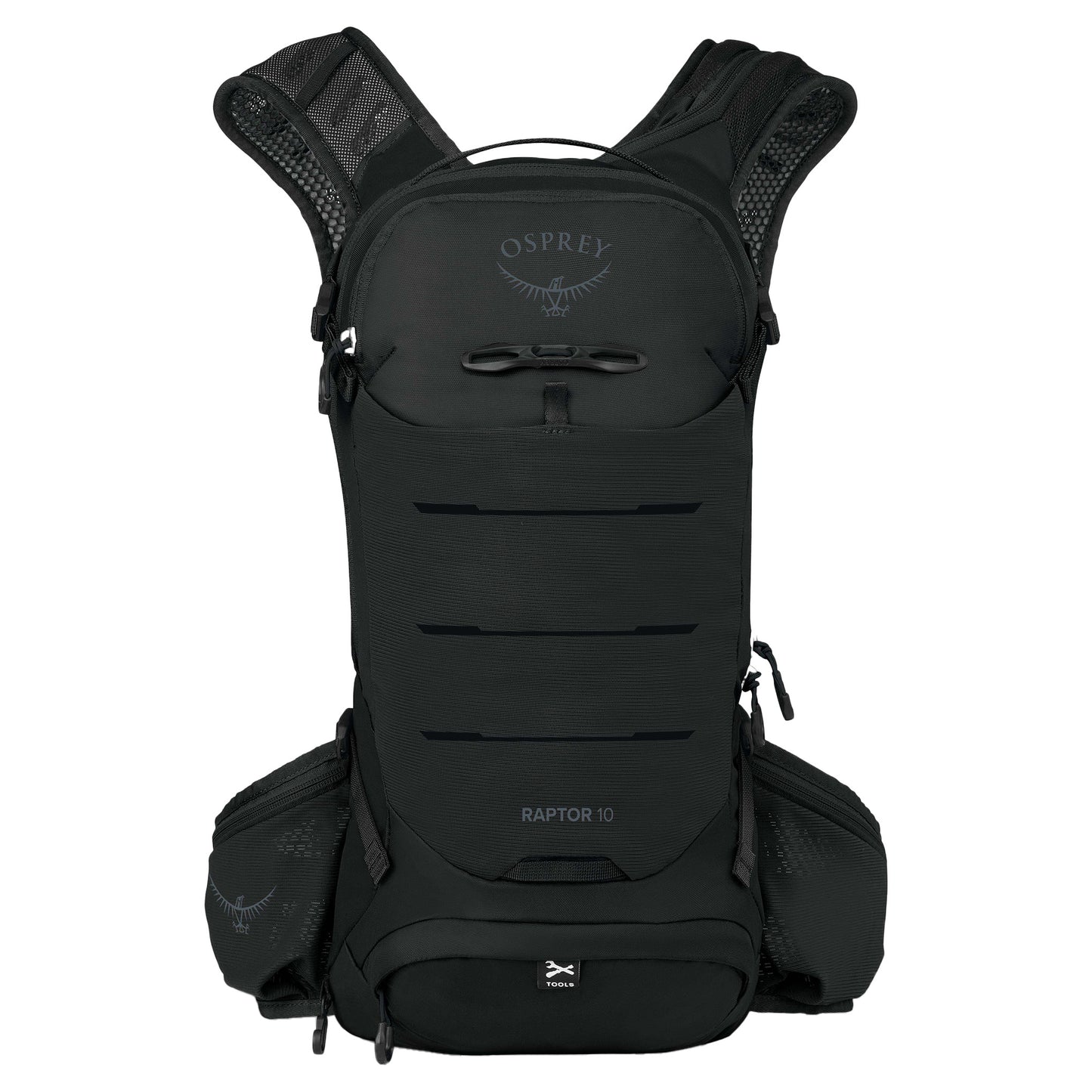 Osprey Raptor 10 Backpack - Black - 10L Pack - 2.5L Bladder - Image 2