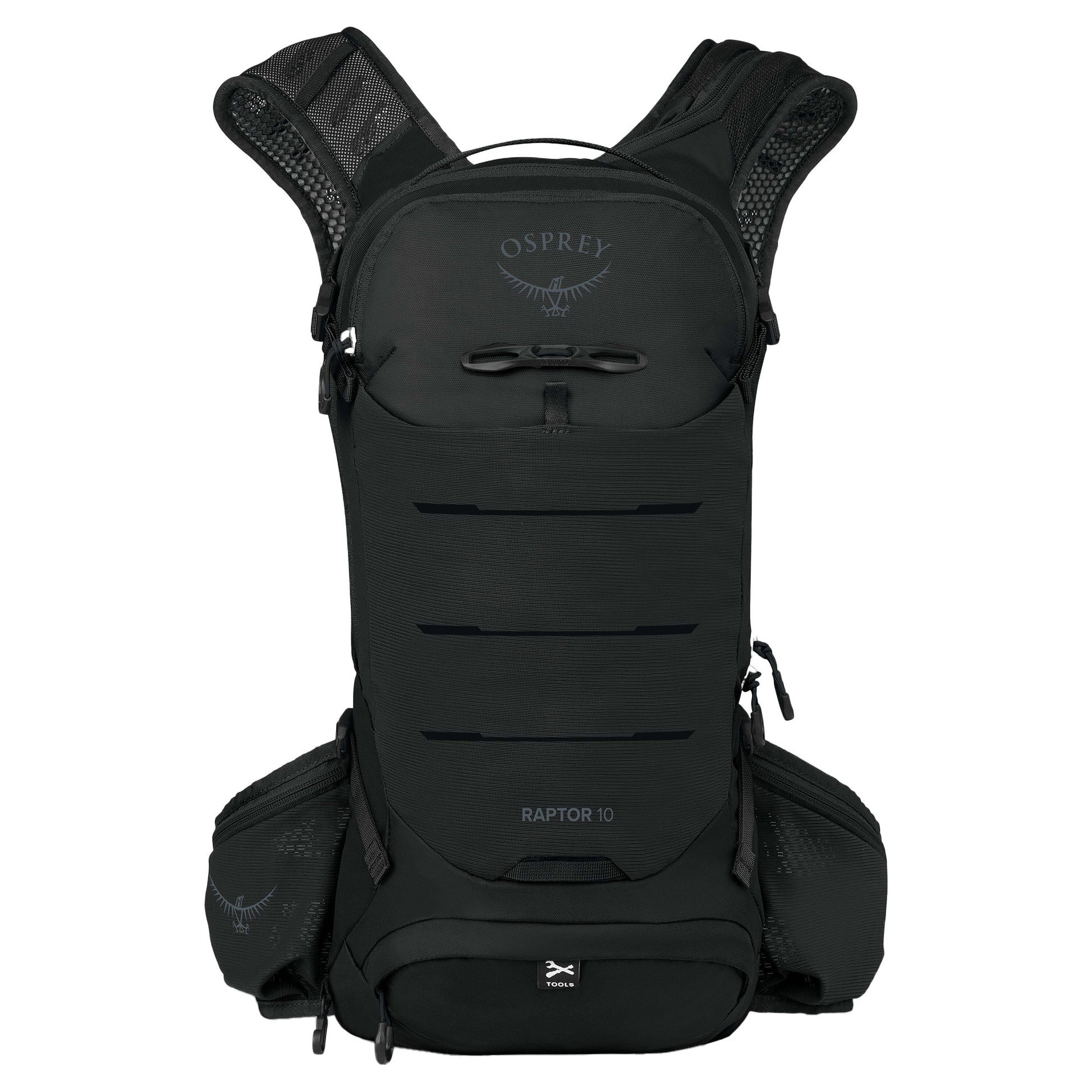 Osprey Raptor 10 Backpack - Black - 10L Pack - 2.5L Bladder - Image 2