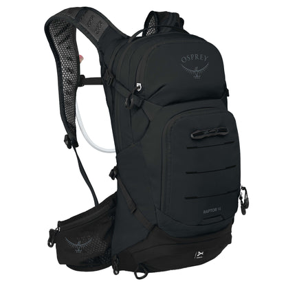Osprey Raptor 14 Backpack - Black - 14L Pack - 2.5L Bladder - Image 1