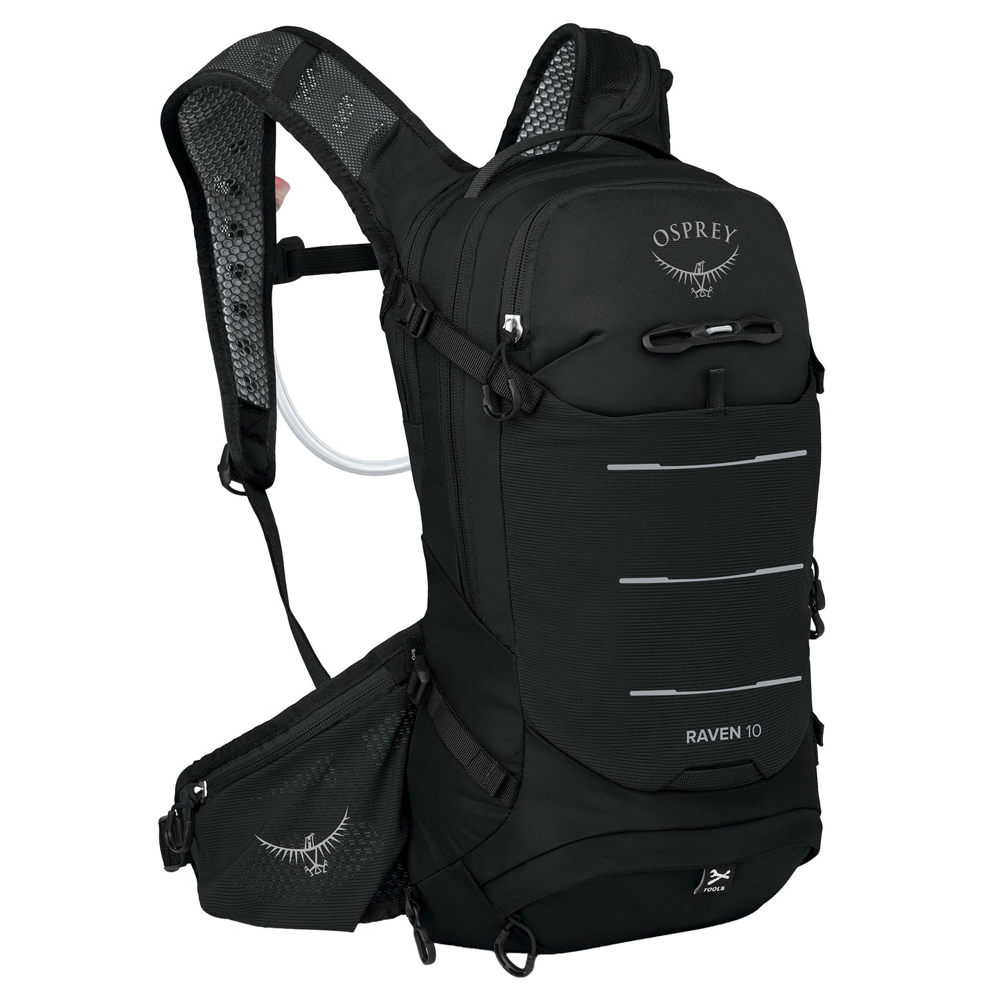 Osprey Raven 10 Women's Backpack - Black - 10L Pack - 2.5L Bladder - Image 1