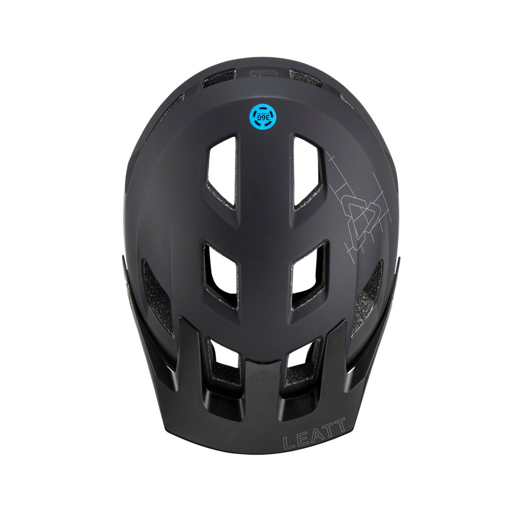 Leatt All Mountain 1.0 Helmet - M - Black
