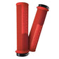 Peaty's Monarch Thick Knurl Grip - Red - Single Lock On Grips