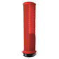 Peaty's Monarch Thin Knurl Grip - Red - Single Lock On Grips