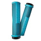 Peaty's Monarch Thin Mushroom Grip - Turquoise - Single Lock On Grips