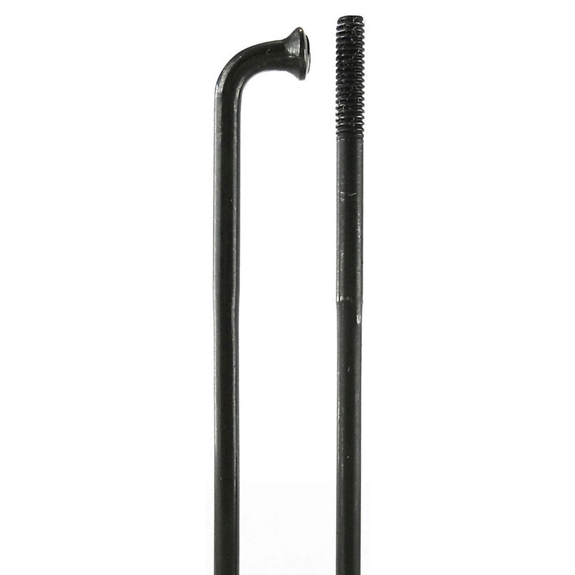 Pillar Double Butted Race PSR Spokes - 292mm Long - J-Bend - 2.0mm-1.6mm-2.2mm - Pack of 18 - Black - Image 1
