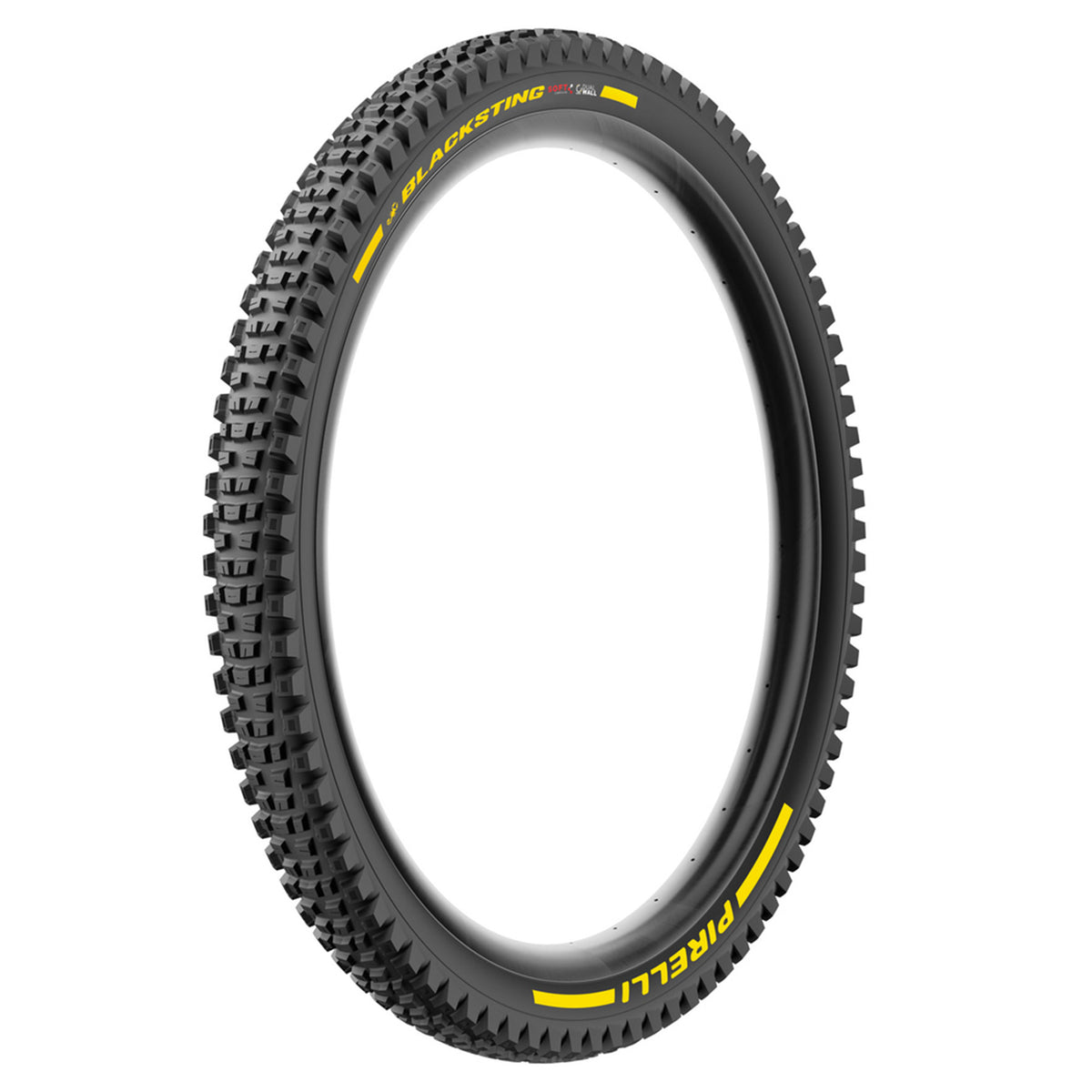 Pirelli Blacksting Team Edition Tyre - 27.5 Inch - 2.4 Inch - Yes - 2 ply 120 TPI & Bead to Bead - DualWALL - Soft - Heavy Duty Protection - Folding - Black - Image 2