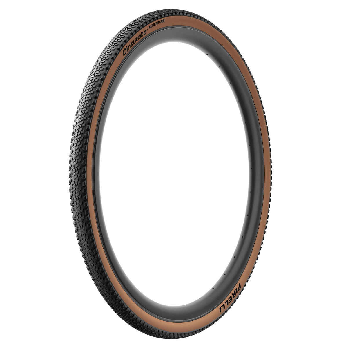 Pirelli Cinturato Adventure Gravel Tyre - 700c - 50C - Yes - ProCompound Gravel - ProWALL Gravel - Hard - Light Duty Protection - Folding - Tan - Image 3