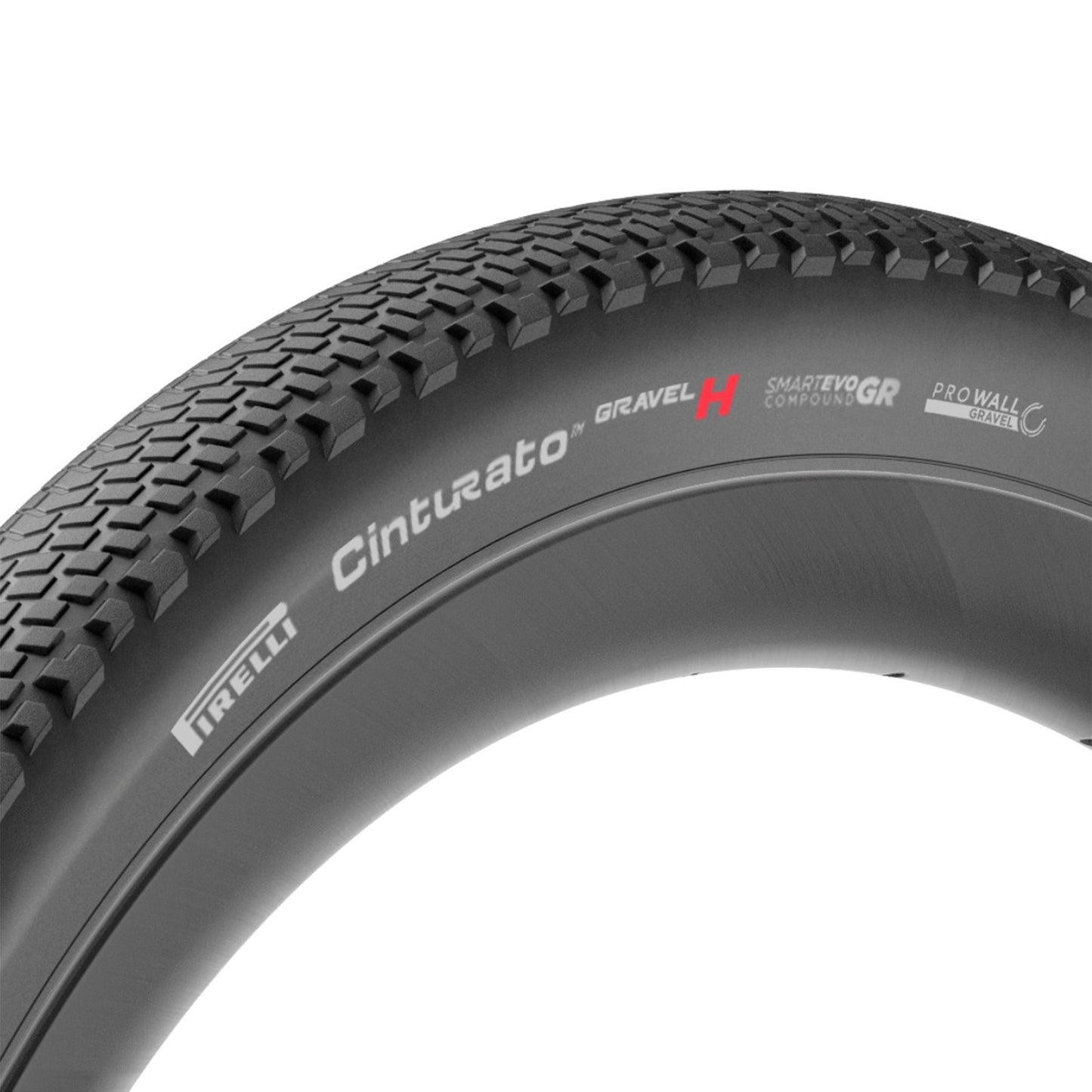 Pirelli Cinturato Gravel High Performance H Tyre - 700c - 40c - Faster Rolling - Yes - Medium - Medium Duty Protection - SmartEVO GR - ProWALL Gravel - Folding - Black - Image 2