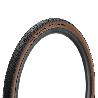 Pirelli Cinturato H Gravel Tyre - 700c - 50C - Yes - SmartEVO GR - ProWALL Gravel - Medium - Light Duty Protection - Folding - Tan - Image 1