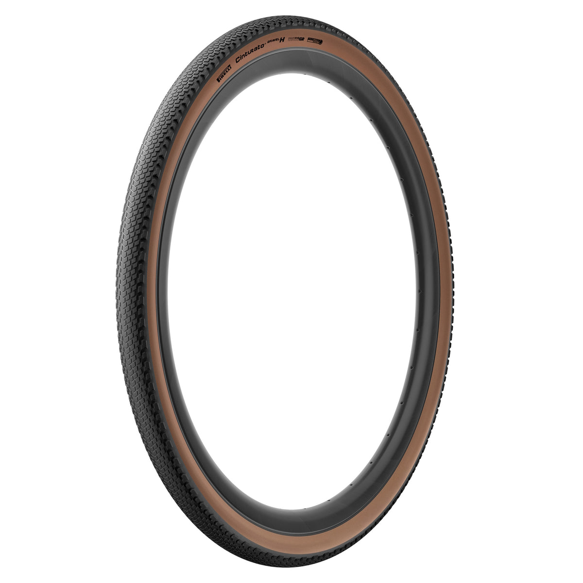 Pirelli Cinturato H Gravel Tyre - 700c - 50C - Yes - SmartEVO GR - ProWALL Gravel - Medium - Light Duty Protection - Folding - Tan - Image 2