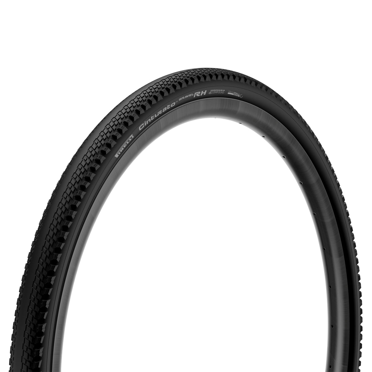 Pirelli Cinturato RH Gravel Tyre - 700c - 40C - Yes - SmartEVO GR - ProWALL Gravel - Medium - Light Duty Protection - Folding - Black - Image 1