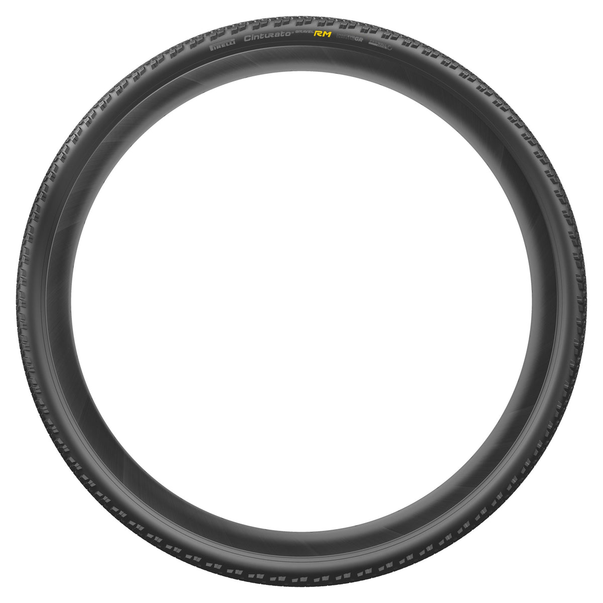 Pirelli Cinturato RM Gravel Tyre - 700c - 50C - Yes - SmartEVO GR - ProWALL Gravel - Medium - Light Duty Protection - Folding - Black - Image 4