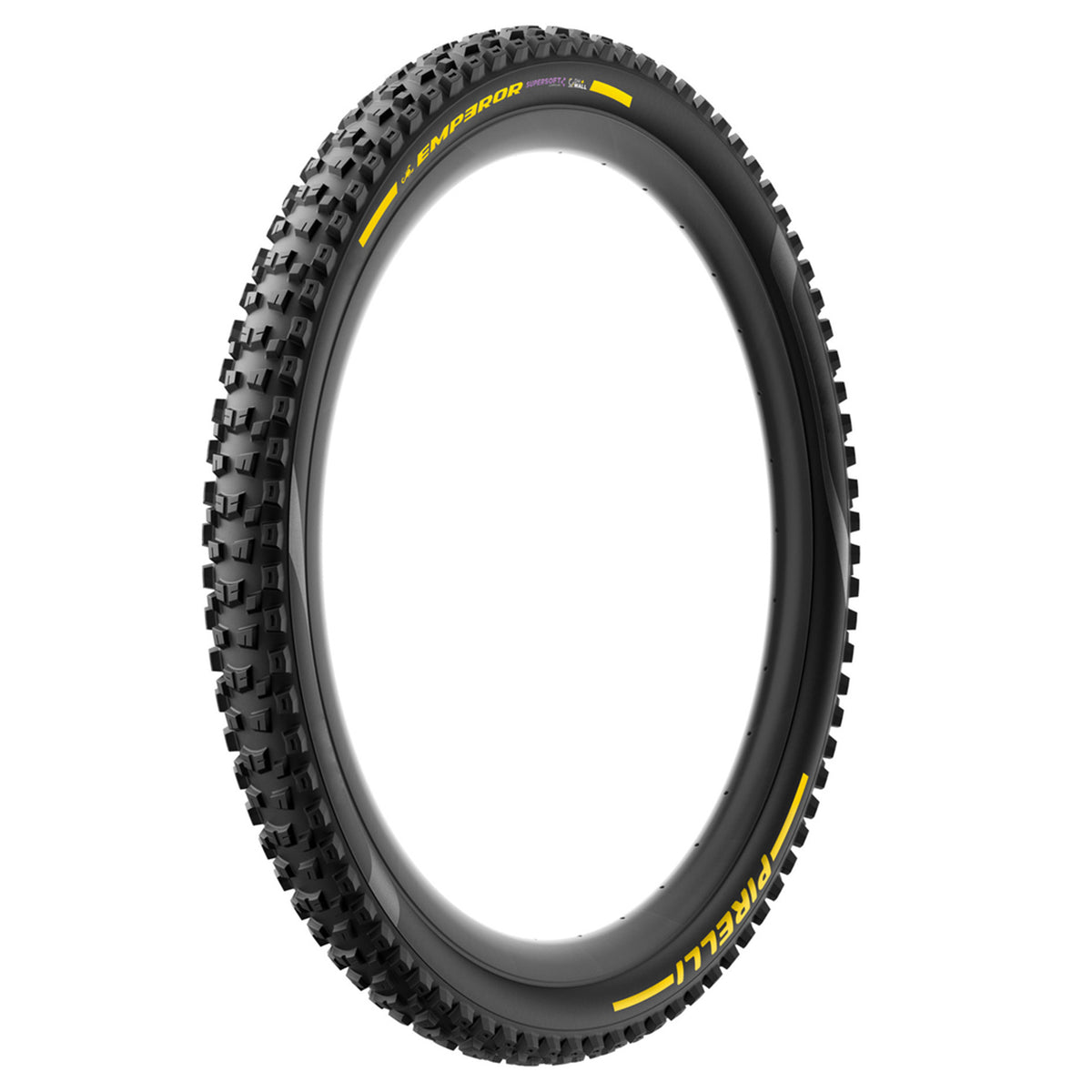 Pirelli Emperor Team Edition Tyre - 27.5 Inch - 2.4 Inch - Yes - 2 ply 60 TPI & Bead to Bead - DH+WALL - Supersoft - Heavy Duty Protection - Folding - Black - Image 2