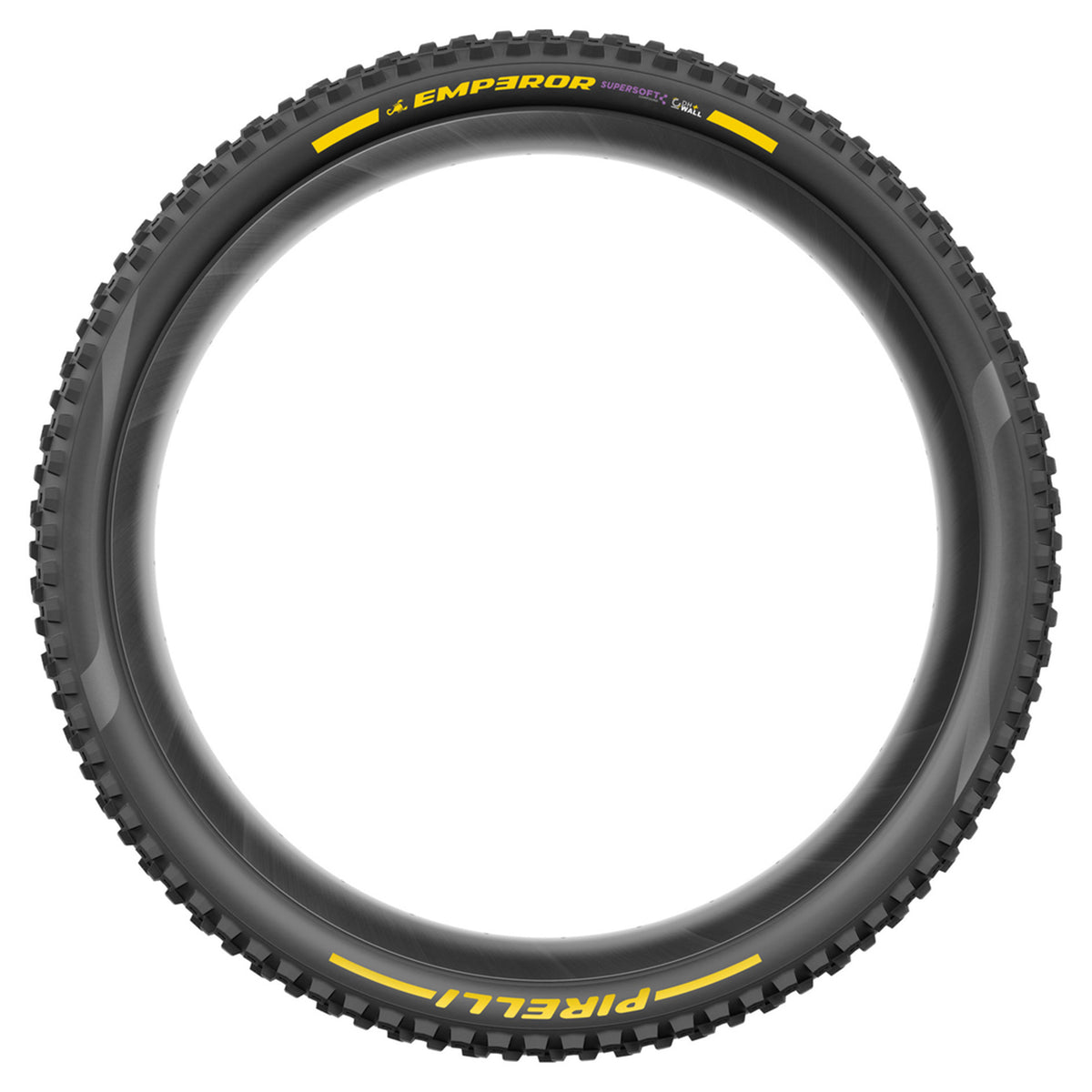 Pirelli Emperor Team Edition Tyre - 27.5 Inch - 2.4 Inch - Yes - 2 ply 60 TPI & Bead to Bead - DH+WALL - Supersoft - Heavy Duty Protection - Folding - Black - Image 4