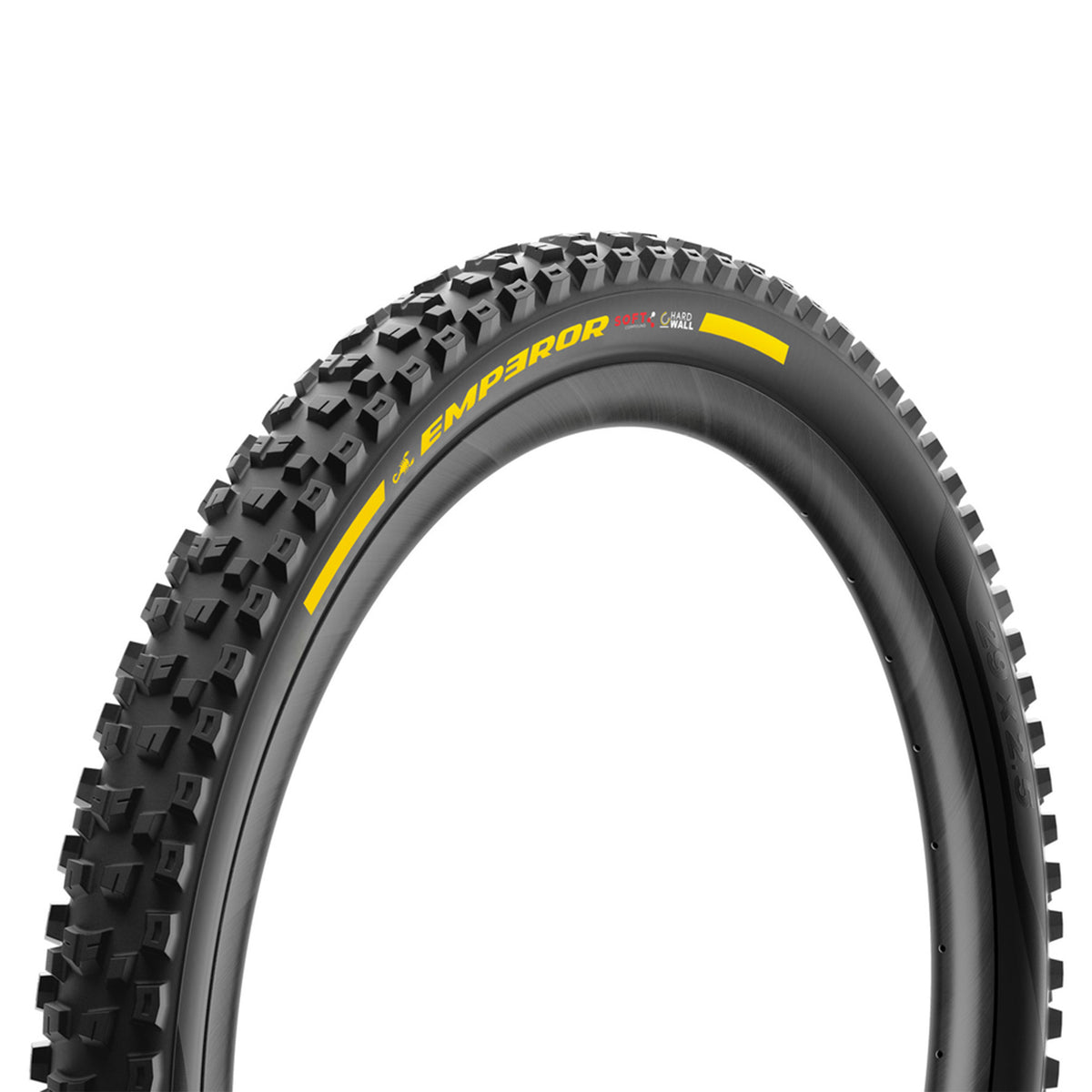 Pirelli Emperor Team Edition Tyre - 29 Inch - 2.4 Inch - Yes - 60 TPI & Bead to Bead - HardWALL - Soft - Medium Duty Protection - Folding - Black - Image 1