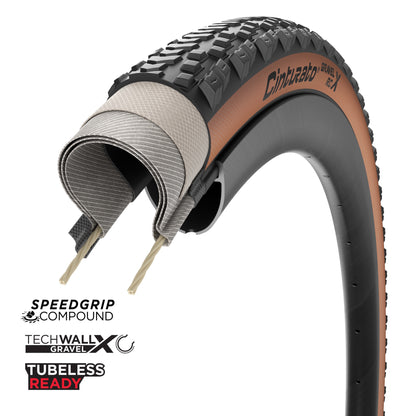 Pirelli Cinturato RC Gravel Tyre - 700c - 40C - Yes - SpeedGRIP - TechWALL - Medium - Medium Duty Protection - Folding - Classic - Image 1