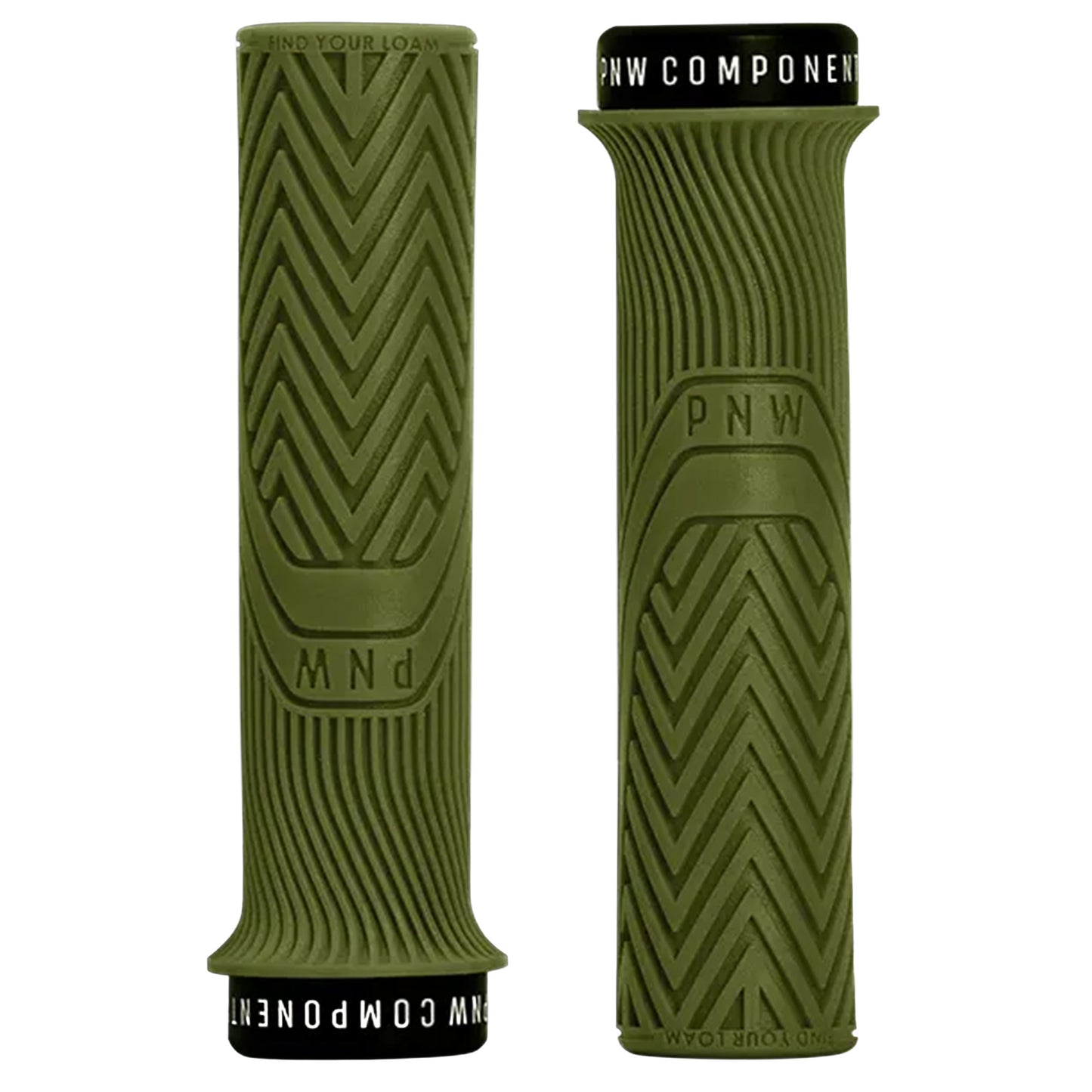 PNW Components Loam Grip - Moss Green - Single Lock On Grips - Image 1