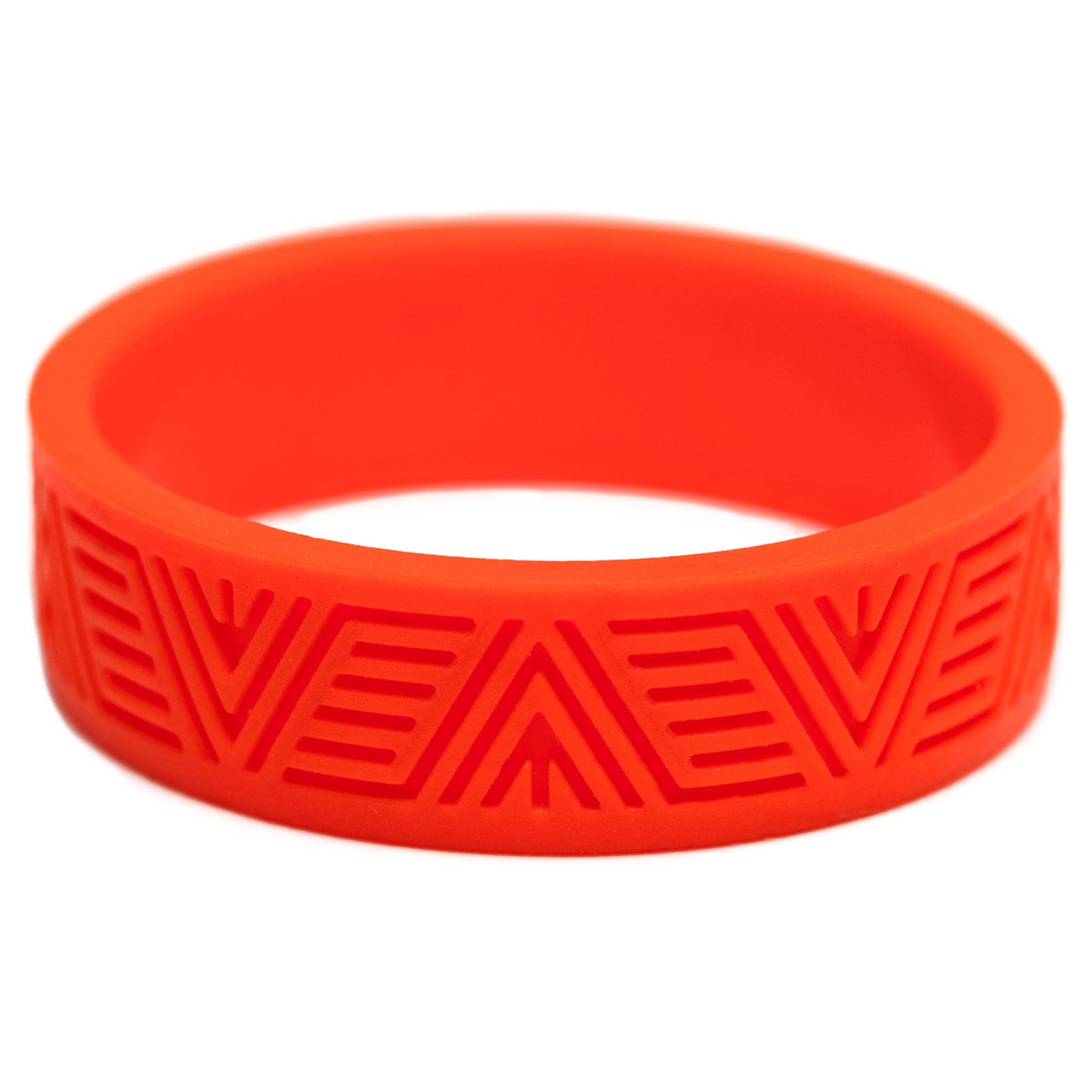 PNW Loam Dropper Mid Cap Band - Safety Orange - 34.9mm - Image 1