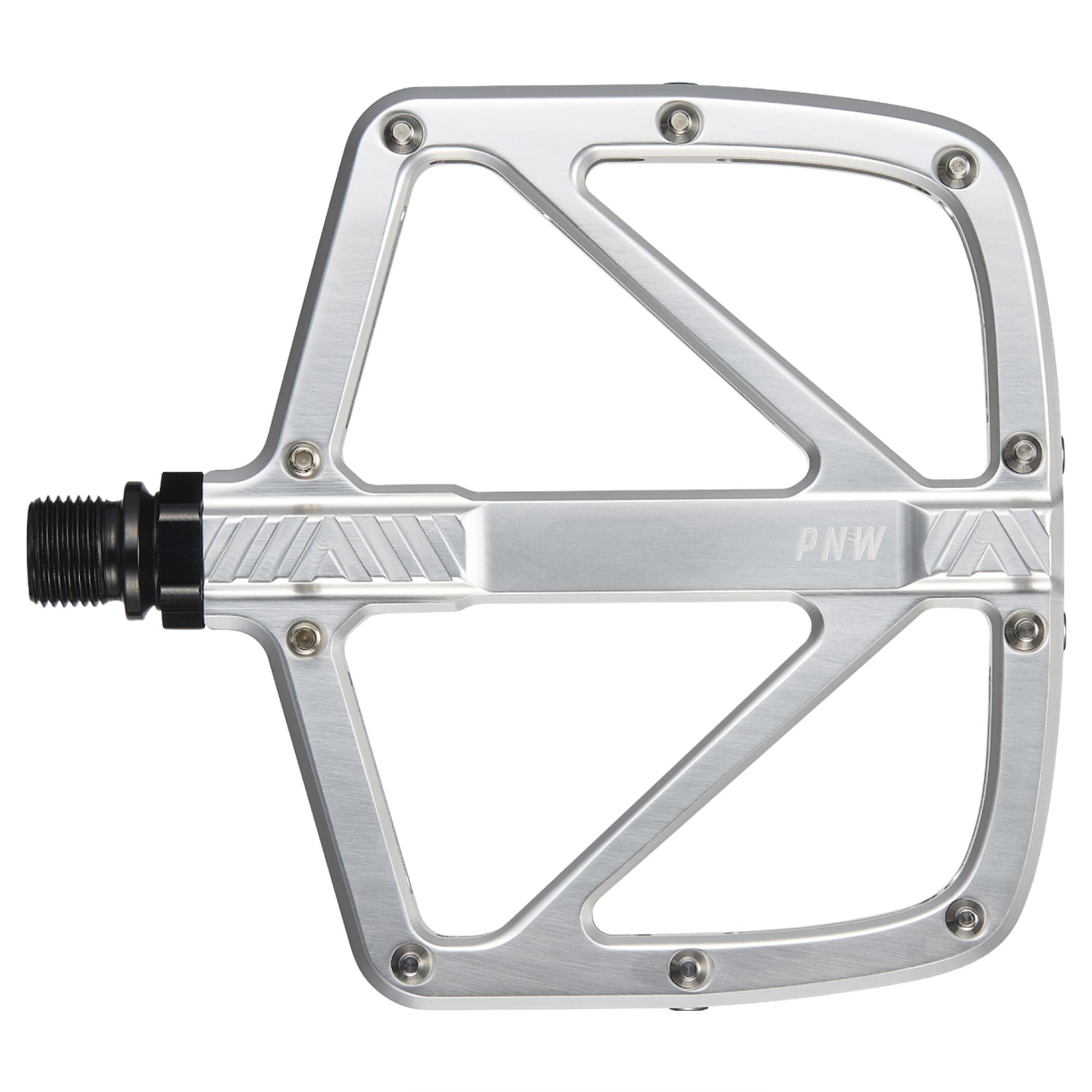 PNW Loam Gen 2 Pedals - L - Lightning Silver - Image 1