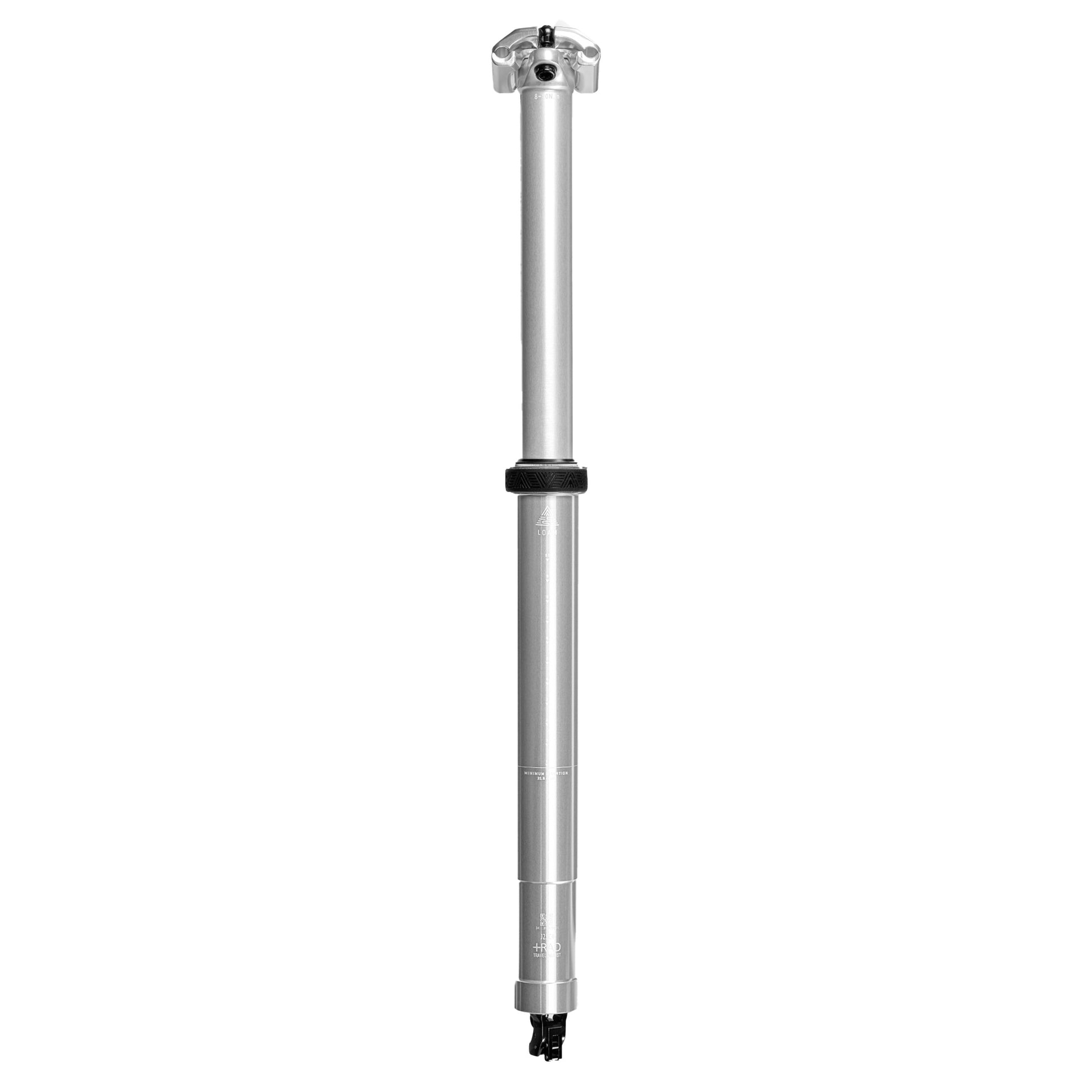 PNW Loam Gen 2 Silver Dropper Post - 31.6mm - Internal - Stealth - 200mm - 537.5mm - No Remote Supplied - Image 1