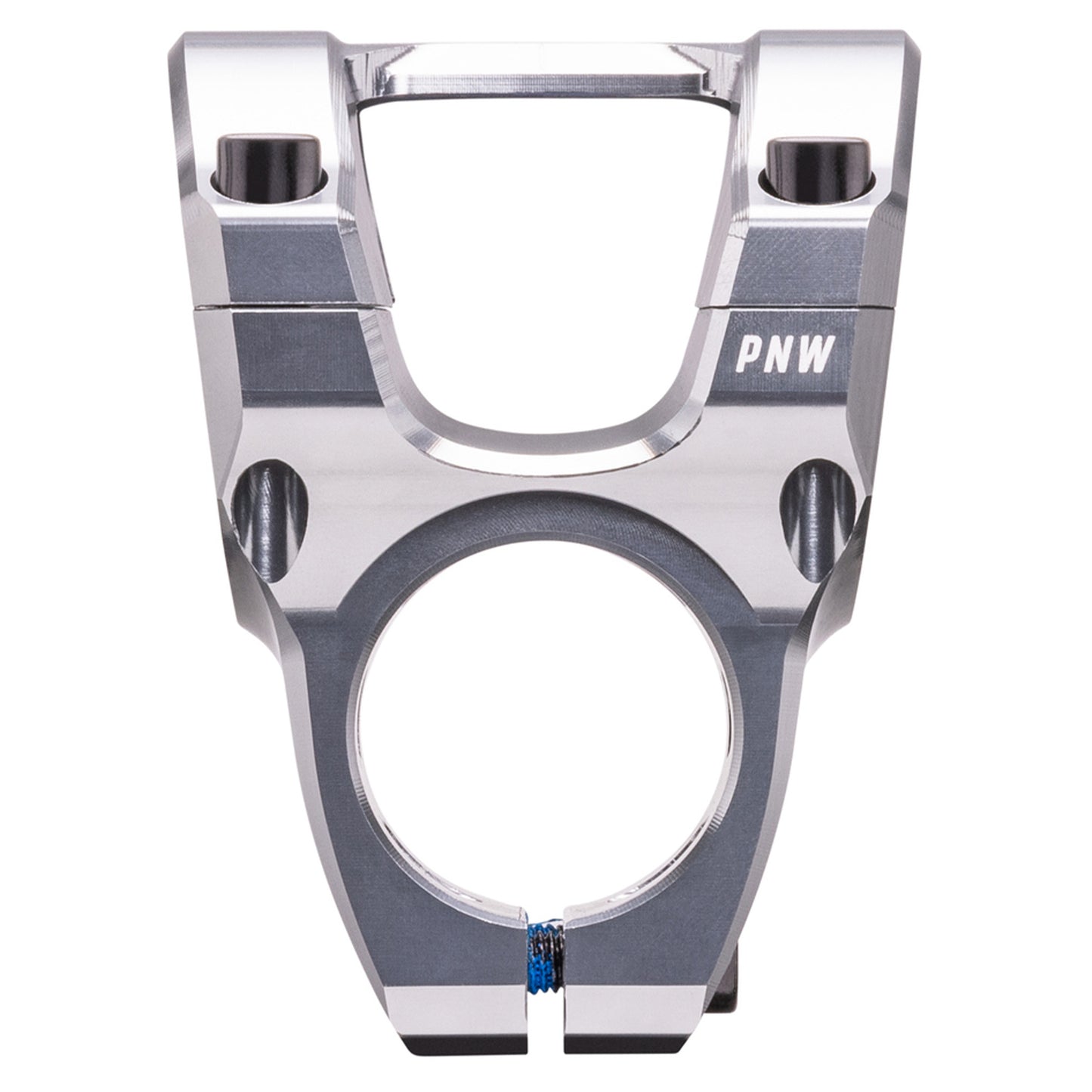 PNW Loam Lightning Stem - 1 1/8th Inch Steerer - 31.8mm - 40mm - 0 Degree - Silver - Image 2