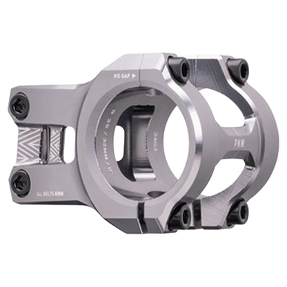 PNW Loam Lightning Stem - 1 1/8th Inch Steerer - 35mm - 32mm - 0 Degree - Silver - Image 1