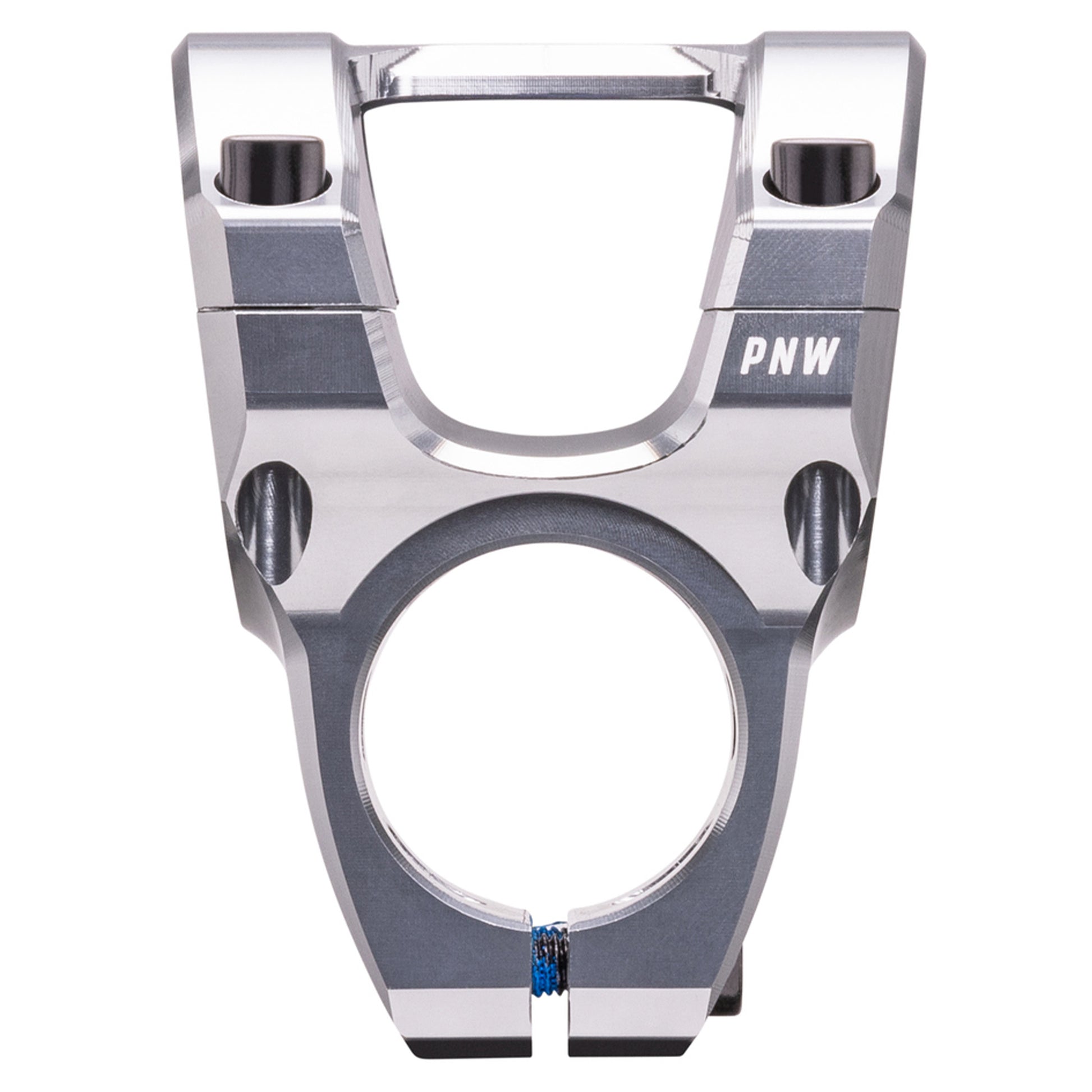 PNW Loam Lightning Stem - 1 1/8th Inch Steerer - 35mm - 40mm - 0 Degree - Silver - Image 2