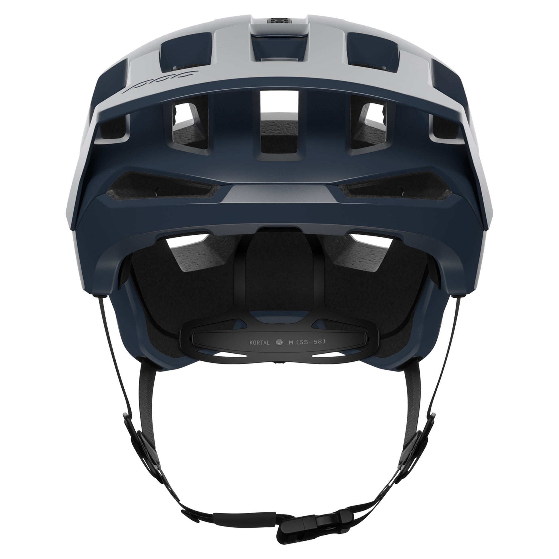 POC Kortal Race MIPS Helmet - L/XL - Apatite Navy Matt/Hydrogen White Matt - Image 3