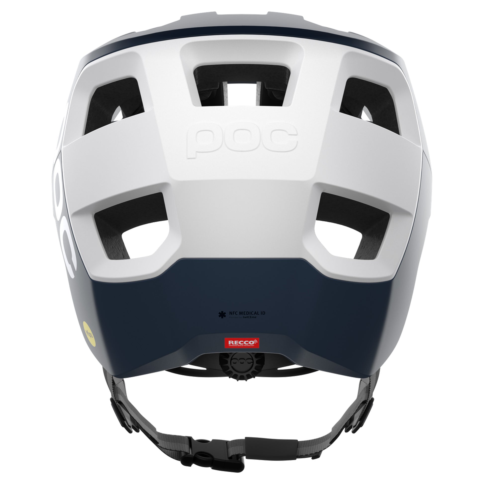POC Kortal Race MIPS Helmet - M/L - Apatite Navy Matt/Hydrogen White Matt - Image 4