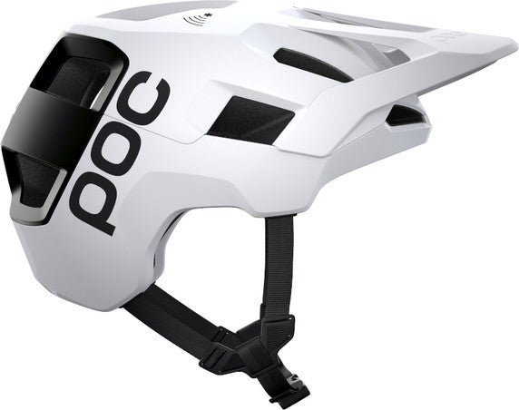 POC Kortal Race MIPS Helmet - M-L - Hydrogen White - Uranium Black Matte