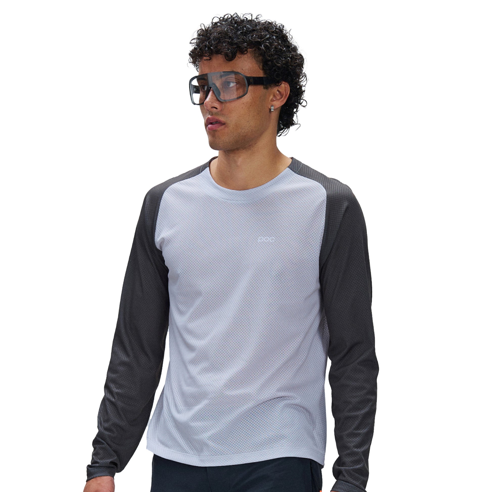POC Motion Air Long Sleeve Jersey - S - Granite Grey - Image 3