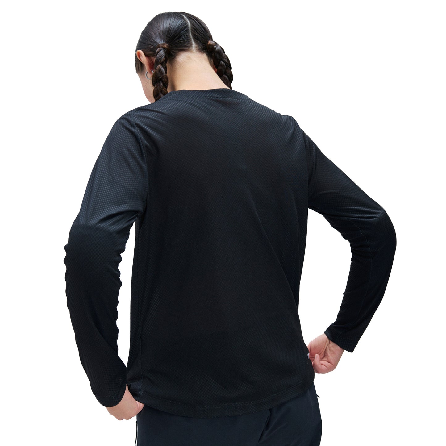 POC Motion Air Long Sleeve Women's Jersey - M - Uranium Black - Image 5