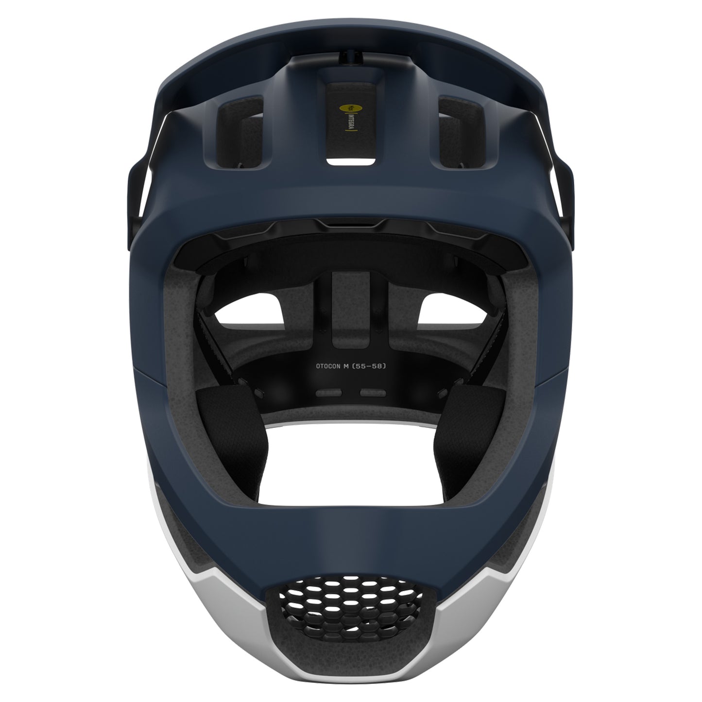 POC Otocon Race MIPS Helmet - L - Apatite Navy Matt/Hydrogen White Matt - Image 2