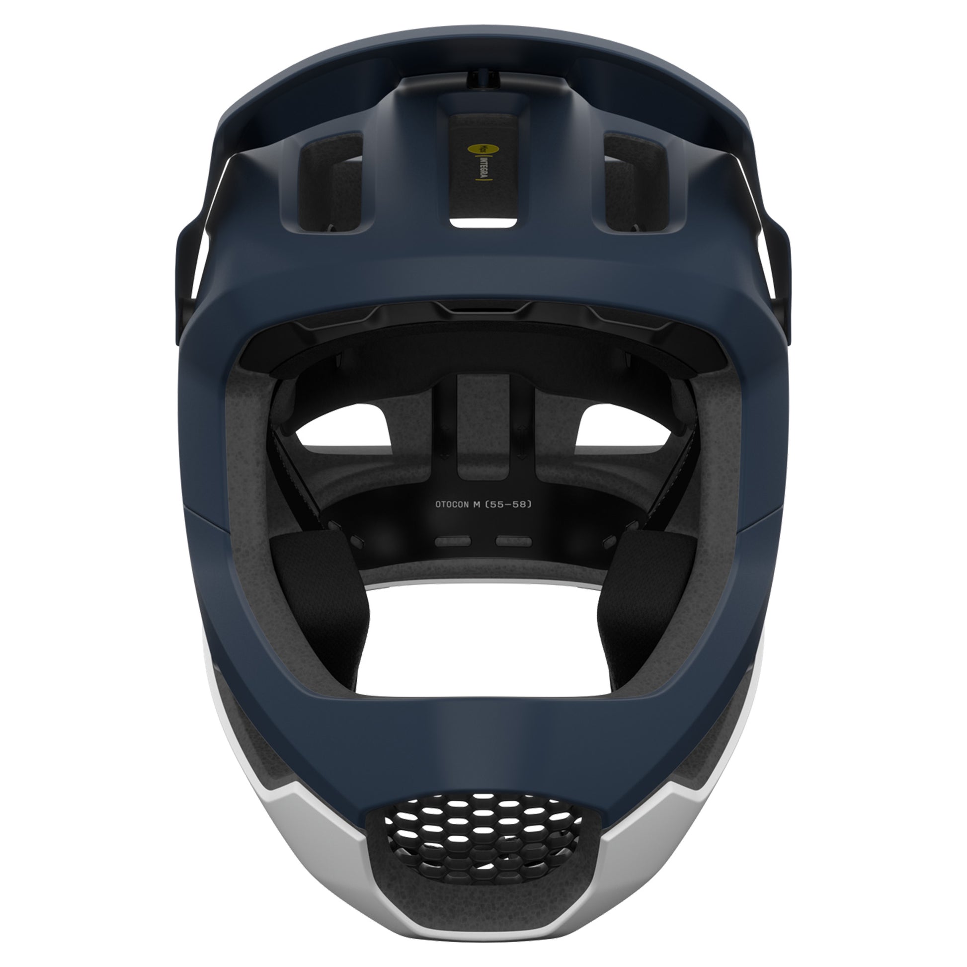POC Otocon Race MIPS Helmet - M - Apatite Navy Matt/Hydrogen White Matt - Image 2