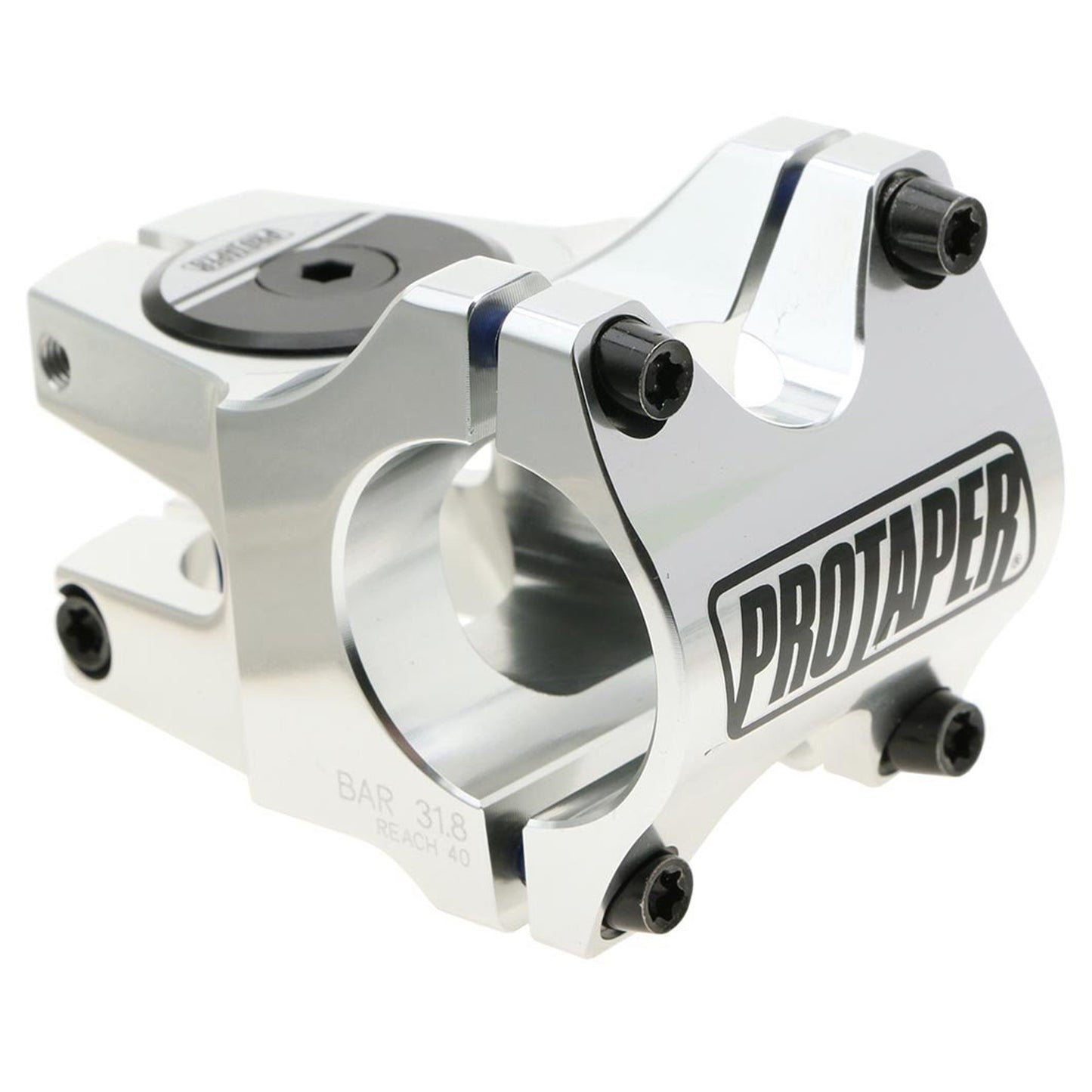 ProTaper Stem - 1 1/8th Inch Steerer - 31.8mm - 50mm - 0 Degree - Silver - Image 1