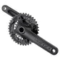 Prowheel Vortex-501 MTB Crankset - 68-73mm and BB86-92 - 24mm - Four Bolt - 104 BCD - 175mm - Black - 38-24T - Image 1