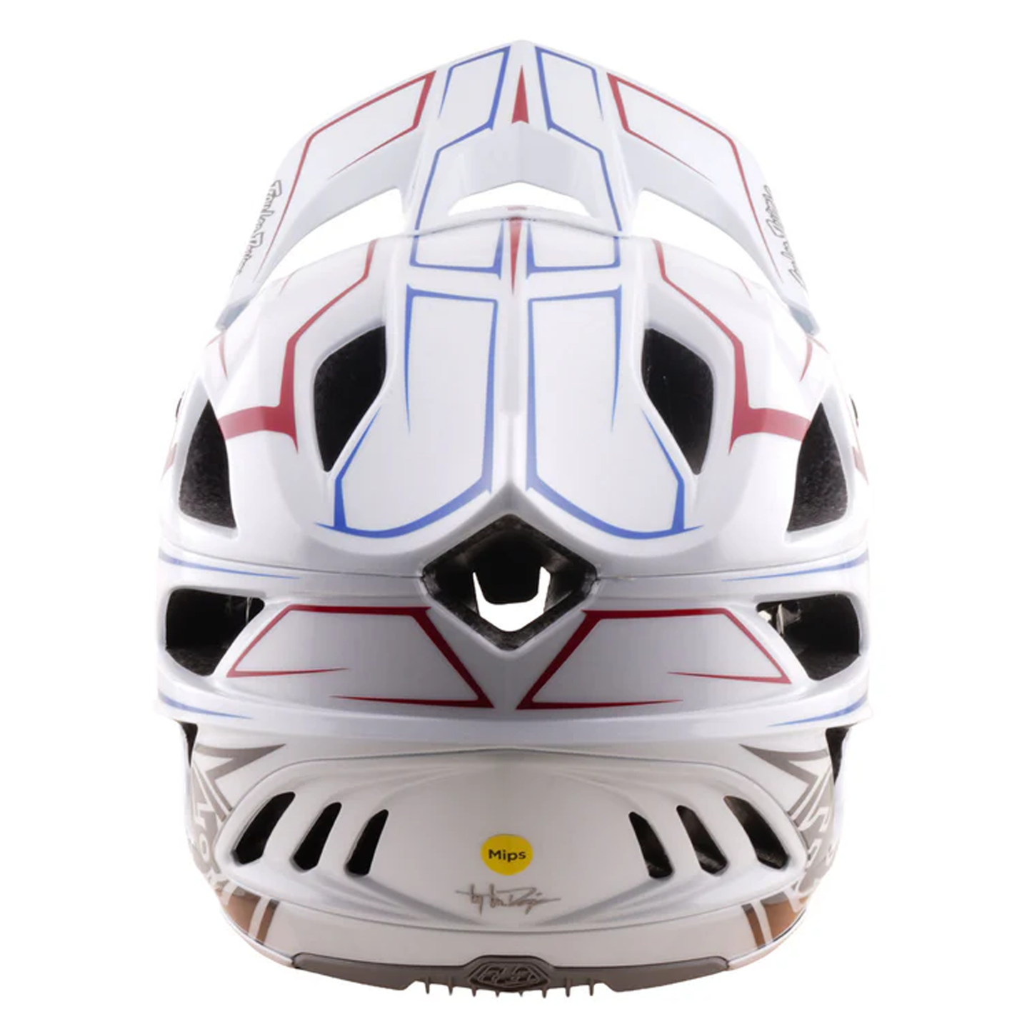 TLD Stage Stunt Helmet - XS/S - Pinstripe White