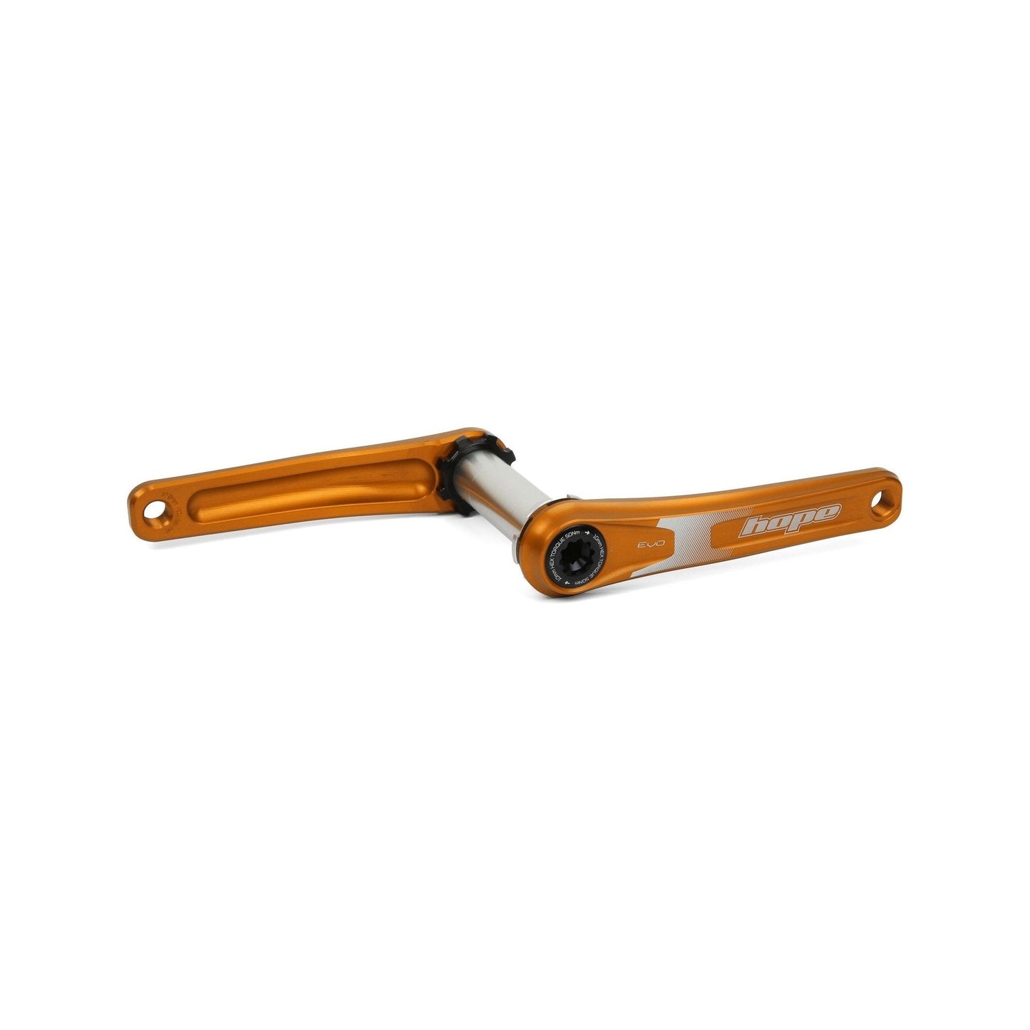 Hope EVO Crank Arms - 68-73mm and BB86-92 - 30mm - Hope Direct Mount - 155mm - Orange