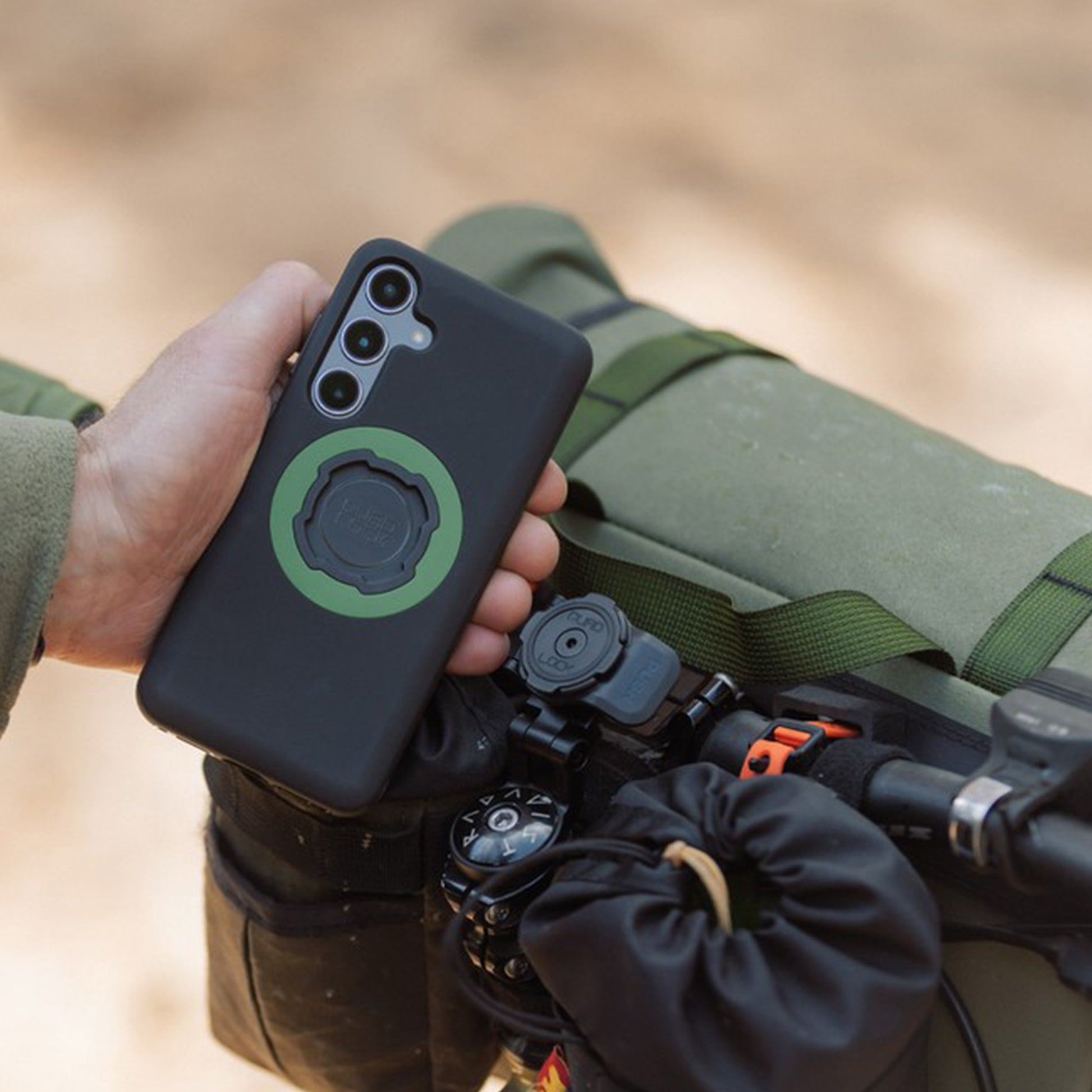 Quadlock Adjustable Stem Cap Mount - Stem Cap - Black - Image 4