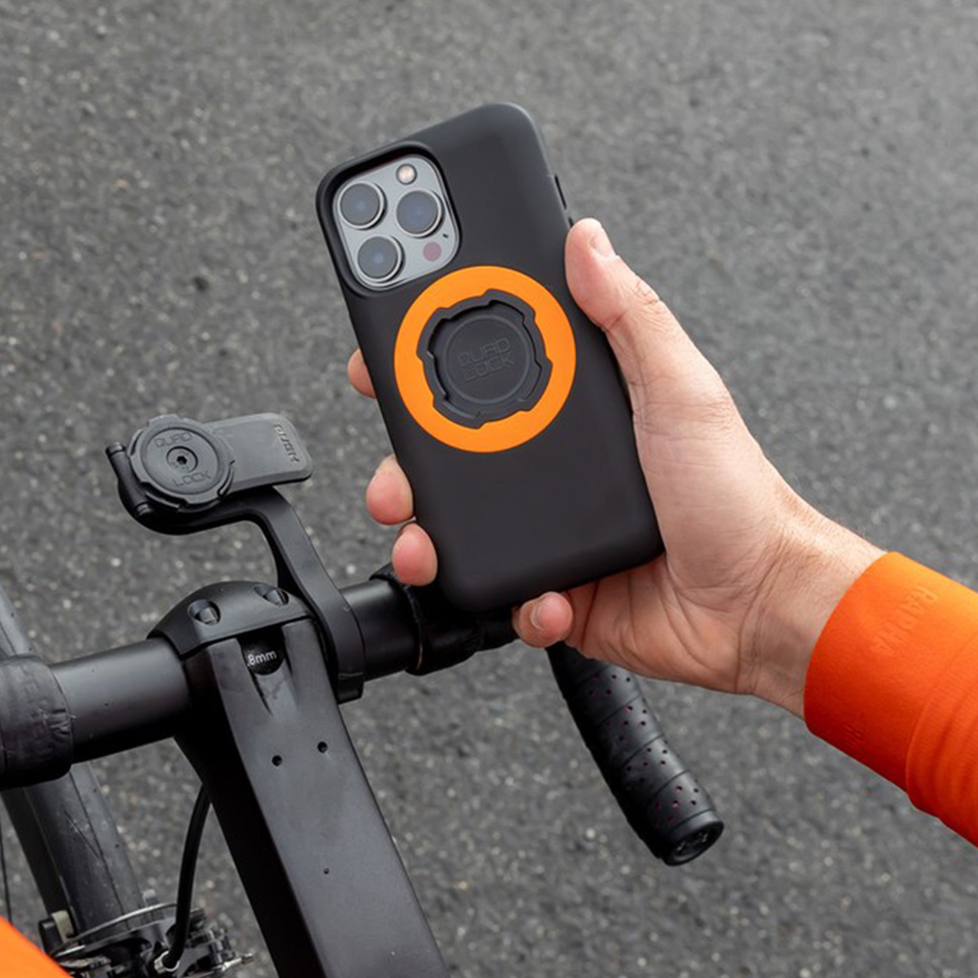 Quadlock iPhone Bike MAG Case - Black - SE - Image 2