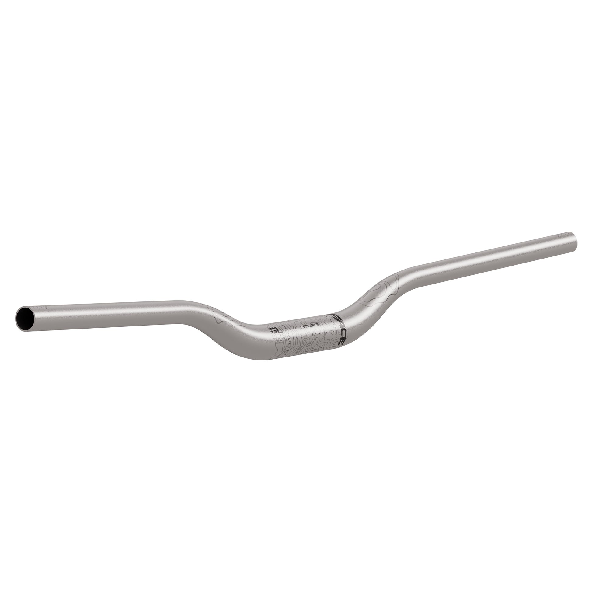 Race Face Atlas Handlebar - 35mm - 800mm - 40mm - Silver - Silver - Image 3