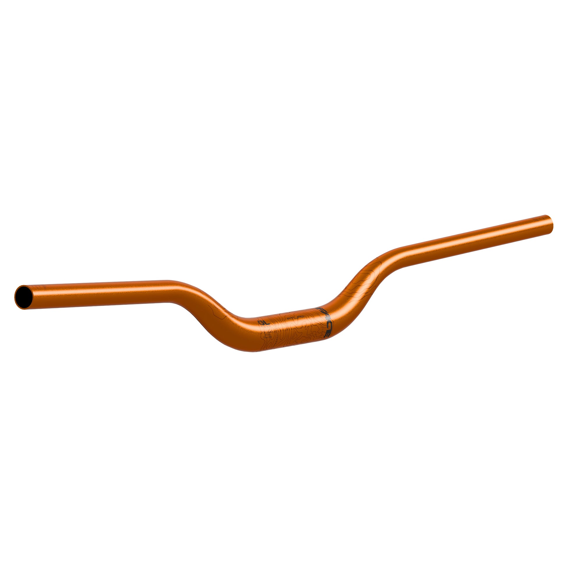 Race Face Atlas Handlebar - 35mm - 800mm - 55mm - Orange - Orange - Image 3