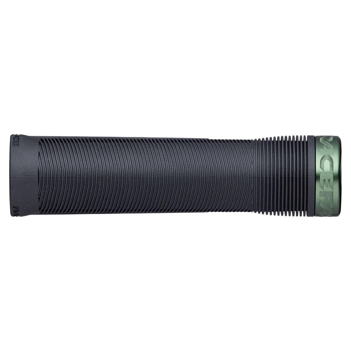 Race Face Chester Lock On Grips - Black With Forest Green Clamps - Single Lock On Grips - 31mm - Image 1