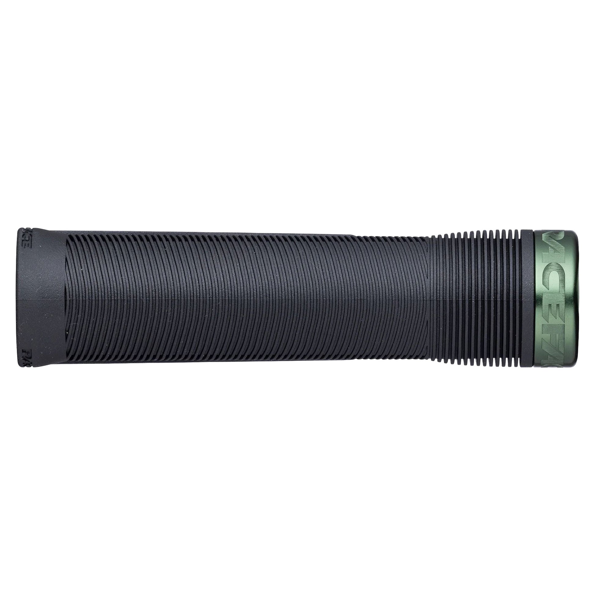 Race Face Chester Lock On Grips - Black With Forest Green Clamps - Single Lock On Grips - 31mm - Image 1