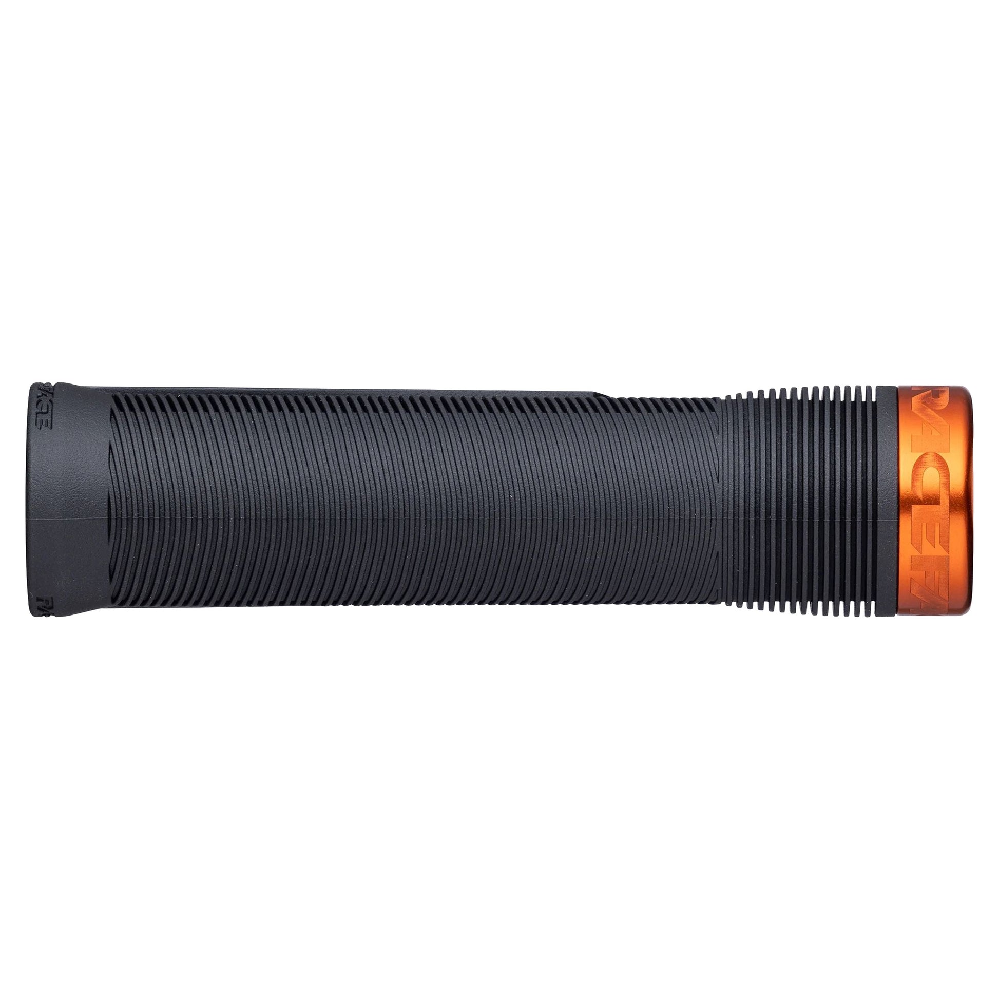 Race Face Chester Lock On Grips - Black With Orange Clamps - Single Lock On Grips - 31mm - Image 1