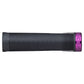 Race Face Chester Lock On Grips - Black With Purple Clamps - Single Lock On Grips - 31mm - Image 1